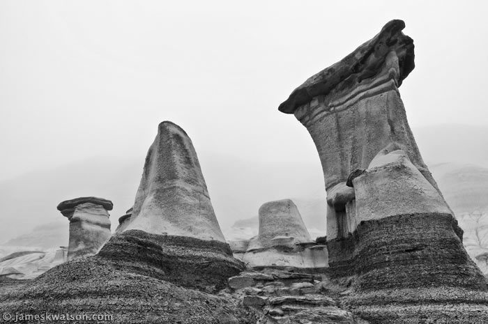 Hoodoos Photo, Drumheller, Alberta