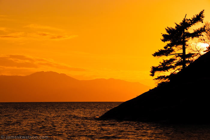 Orange Slice, Secret Cove, British Columbia Coast