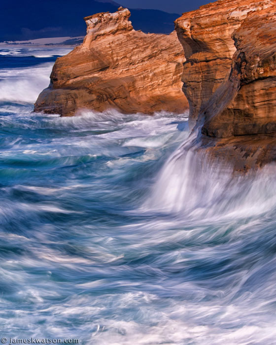 Turbulence Photo, Cape Kiwanda, Oregon Coast